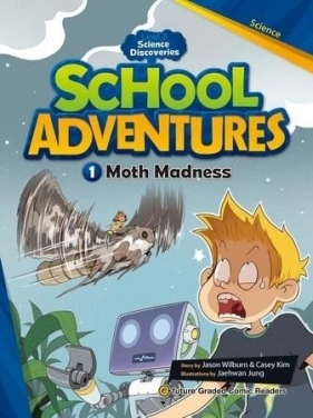 School Adventures Level 3 cz.1 Moth Madness + CD - Opracowanie zbiorowe