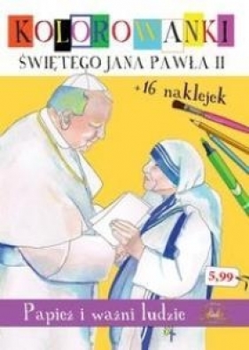 Kolorowanki Świętego Jana Pawła II - Talarek Natalia