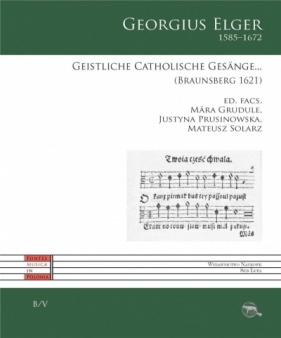 Geistliche Catholische Gesange - Georgius Elger