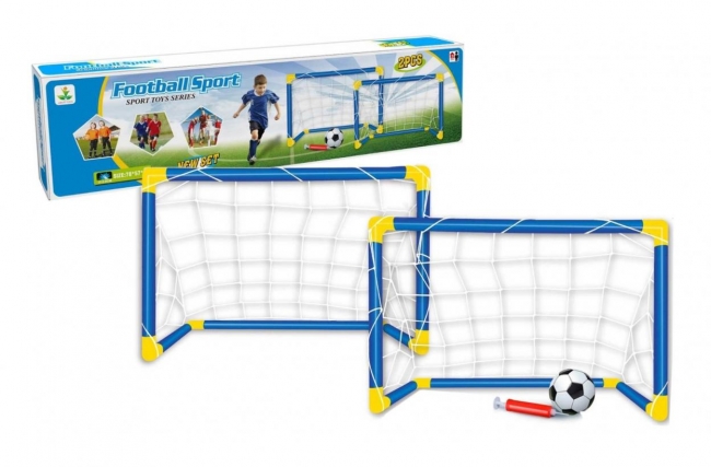 Zestaw piłkarski z 2 bramkami