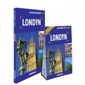 Londyn light przewodnik + mapa - Joanna Moczyńska, Galek-Tanaka Maria