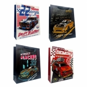 Torebka prezentowa M Racing metalizowana mix