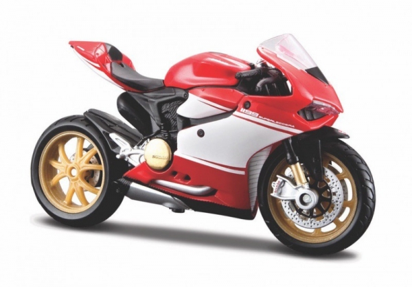 Model metalowy Motocykl Ducati 1199 Superleggera 1/18 z podstawką (10139300/77255)