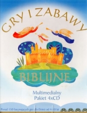 Gry i zabawy biblijne. Pakiet 4 PC CD-ROM - Opracowanie zbiorowe