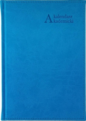 Kalendarz akademicki A5 2020/2021 Vivella - Niebieski