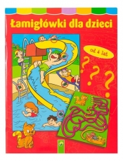 Łamigłówki dla dzieci od 4 lat - czerwona - <br />