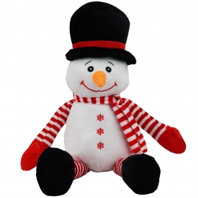 Maskotka - świąteczny Bałwanek, 23 cm