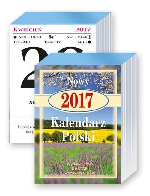 Kalendarz 2017 Nowy Kalendarz Polski
