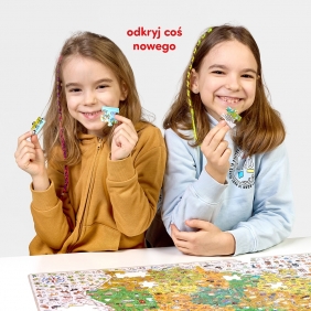 CzuCzu, Puzzle odkrywcy: Mapa Polski 300 el.