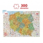 CzuCzu, Puzzle odkrywcy: Mapa Polski 300 el.