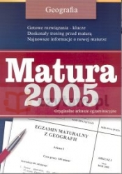 Matura 2005 Geografia