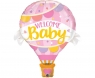 Balon foliowy Godan Welcome Baby Pink Balloon (78656)