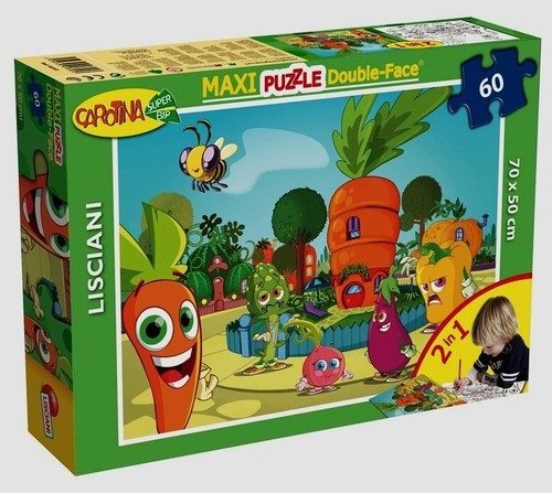 Puzzle dwustronne 60 Carotina (304-46553)