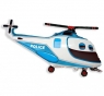 Balon foliowy - Helikopter policyjny, FX 24 cale