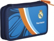 Piórnik podwójny z wyposażeniem Real Madrid