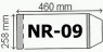 Okładka na podr B5 regulowana nr 9 (25 szt) NARNIA