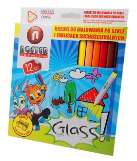 Kredki Glass 12 kolorów