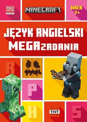 Minecraft. Język angielski. Megazadania 7+ - Goulding Jon, Whitehead Dan