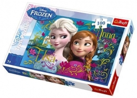 Puzzle 100: Kraina Lodu, Anna i Elsa (16255)