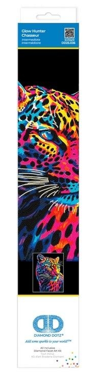 Diamond Dotz - Flocked Neon Glow Hunter