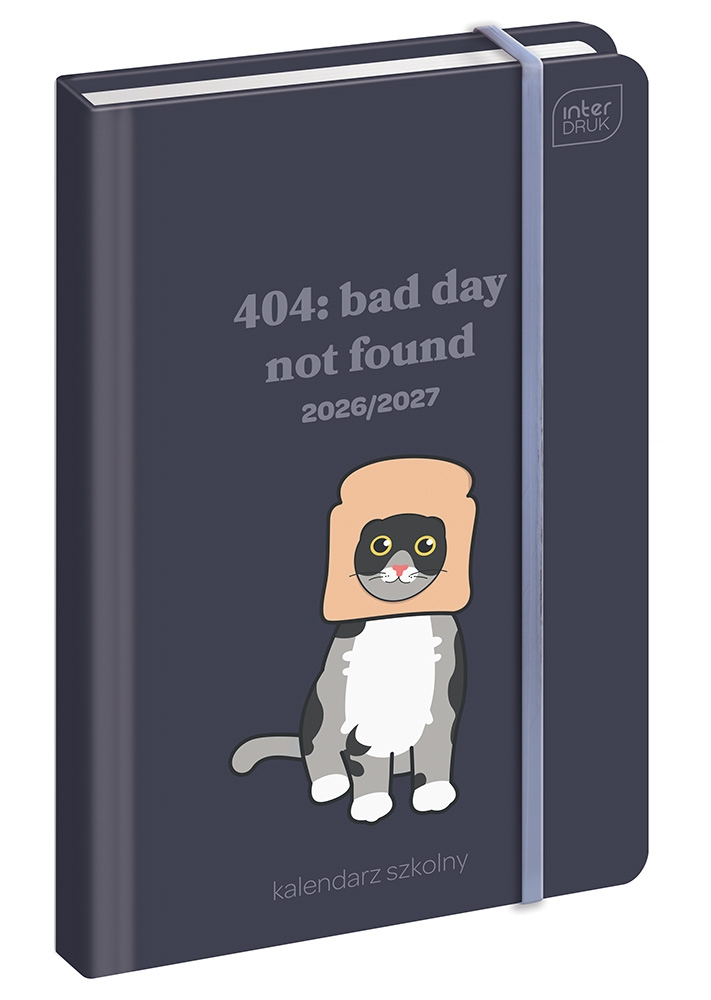 Kalendarz szkolny A6/192 TO - Funny Cat