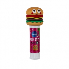 Klej w sztyfcie PVA 9G - Burger i frytki, 1 szt.