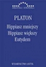 Hippiasz mniejszy Hippiasz większy Eutydem (Uszkodzona okładka) Platon