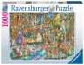 Ravensburger, Puzzle 1000: Północ w bibliotece (164554)