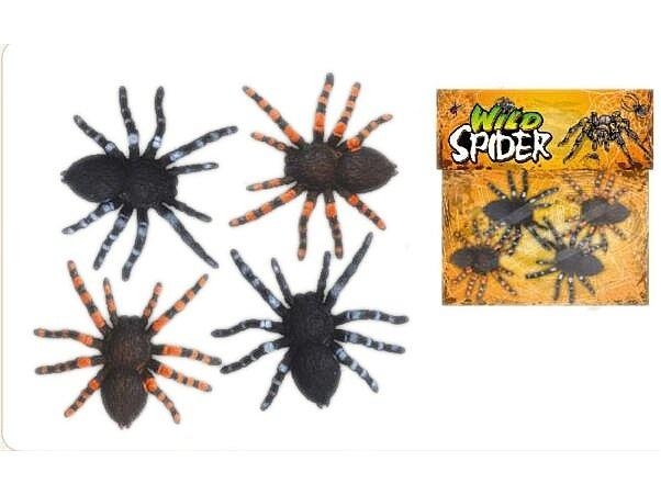 Pająk plastikowy 4szt