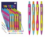 Długopis żelowy Neon (36szt) YN TEEN
