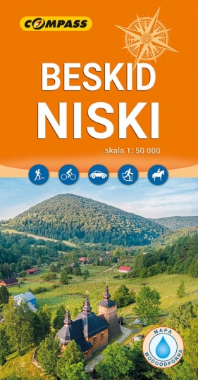 Beskid Niski - mapa laminowana 1:50 000