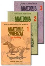 Anatomia zwierząt Tom 1-3 - Kazimierz Krysiak, Henryk Kobryń, Franciszek Kobryńczuk