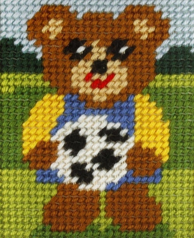 Haft. Moje pierwsze wyszywanie - Miś