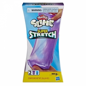 Masa plastyczna PlayDoh Super Stretch 2pak Fioletowa i niebieska (E9444/E6888)