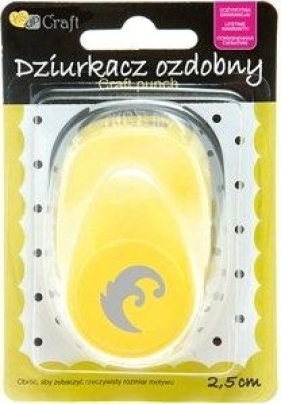 Dziurkacz ozdobny 2,5 cm Zawijas