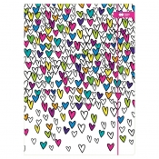 Happy Color, Teczka kartonowa z gumką 24x31cm - My Love