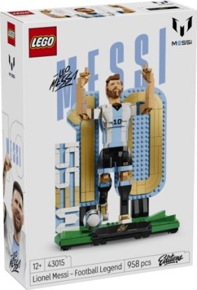 LEGO EDITION Lionel Messi piłkarska legenda 43015