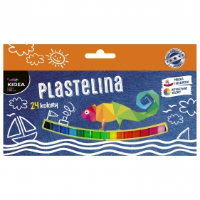 Plastelina Kidea, 24 kolory (PM24KKA)