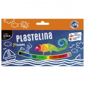 Plastelina Kidea, 24 kolory (PM24KKA)