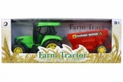 Traktor z przyczepką