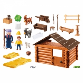 Playmobil Heidi: Zagroda dla kóz Piotrka (70255)