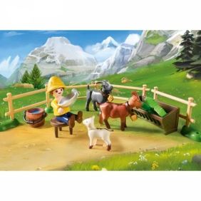 Playmobil Heidi: Zagroda dla kóz Piotrka (70255)
