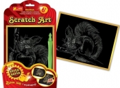 Scratch Art Wiewiórka