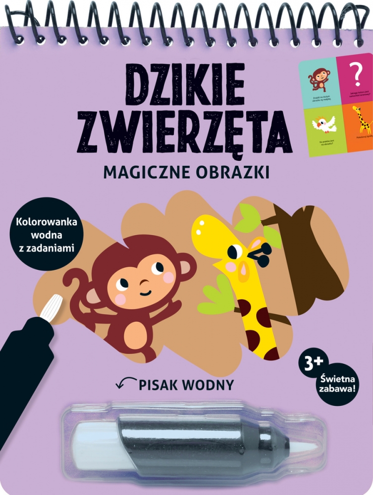 Magiczne obrazki. Dzikie zwierzęta