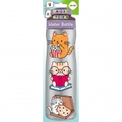 Naklejki Water Bottle - Baby Cats, 83x286 mm