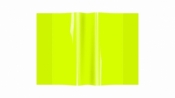 Okładka zeszytowa A5 PVC neon żółty (10szt)