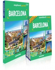 Barcelona light przewodnik + mapa - Larysa Rogala