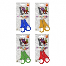 Nożyczki szkolne Fun&Joy z podziałką, 13cm (FJS1002)