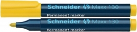 Marker permanentny Schneider Maxx 133, żółty 1,0-3,0 mm ścięta końcówka (SR113005)