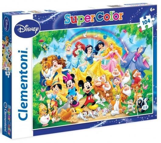 Puzzle SuperColor  Disney Classic 104 (27955)